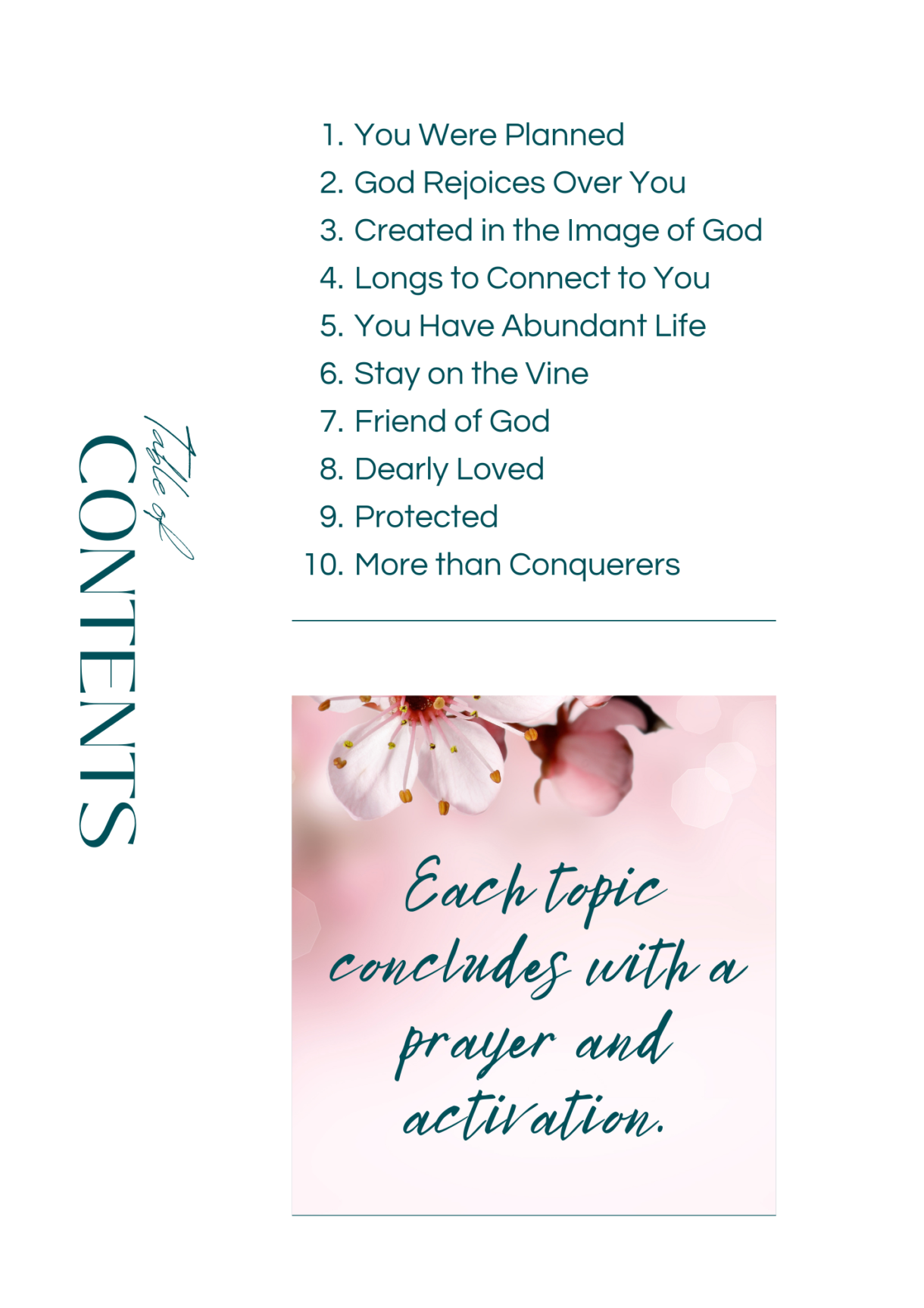 10 Things God Says About You 1 - Pelavida - Shop For Life