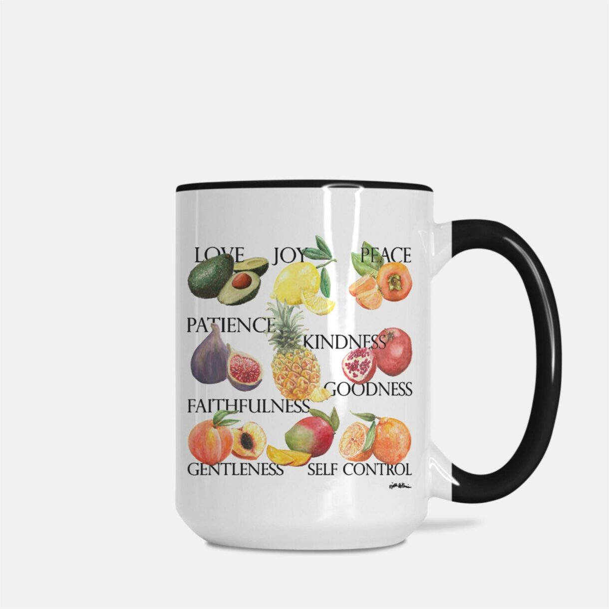 Fruit of the Spirit mug, 15 oz