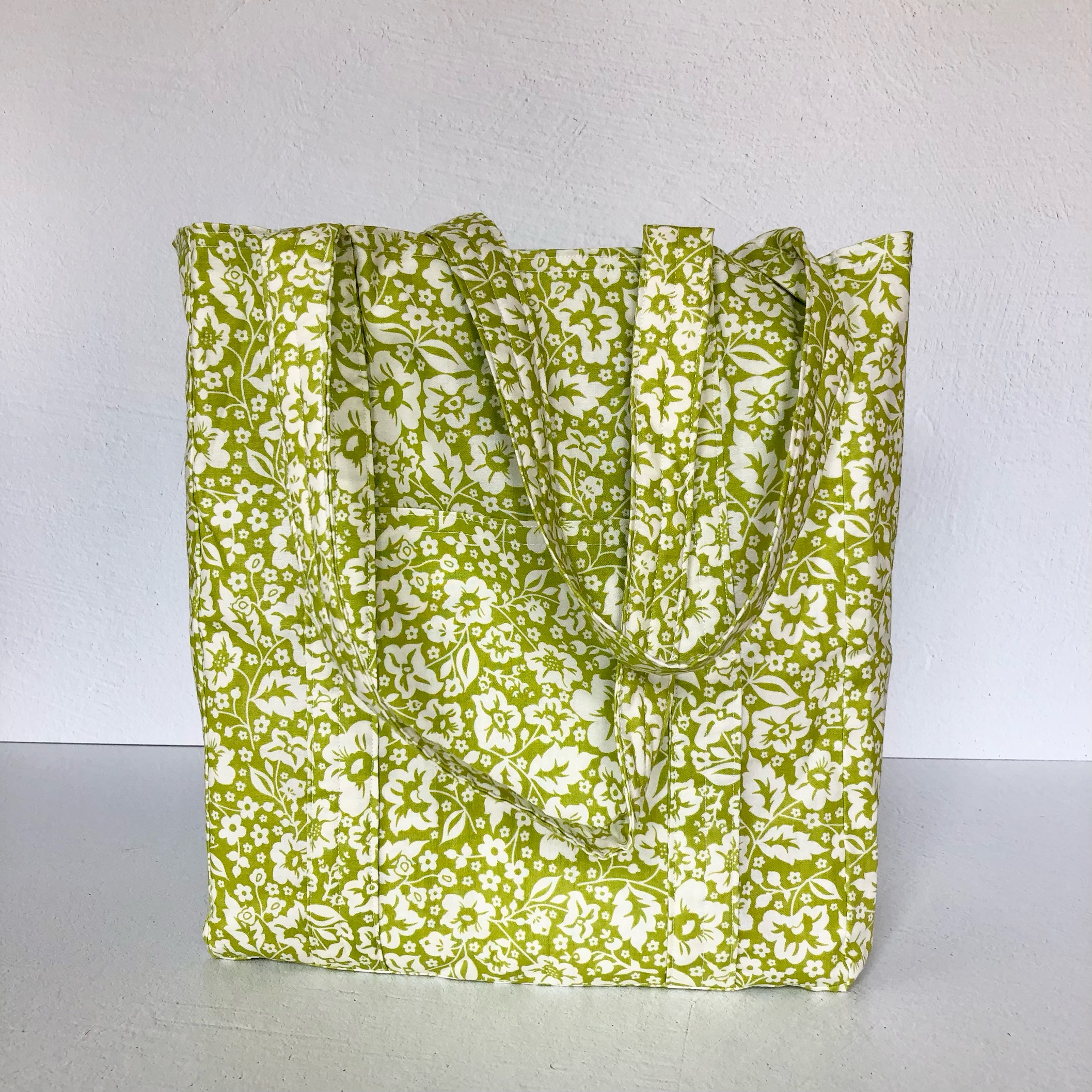 Bright Green Market Bag