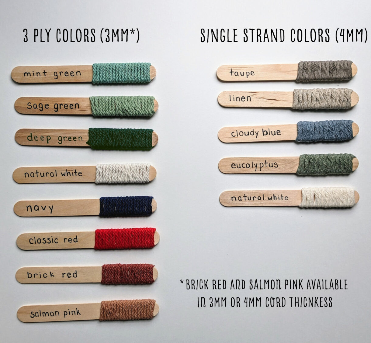 Cord Color Choices 1 scaled - Pelavida - Shop For Life