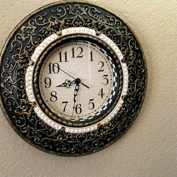 courtly checks wall clock