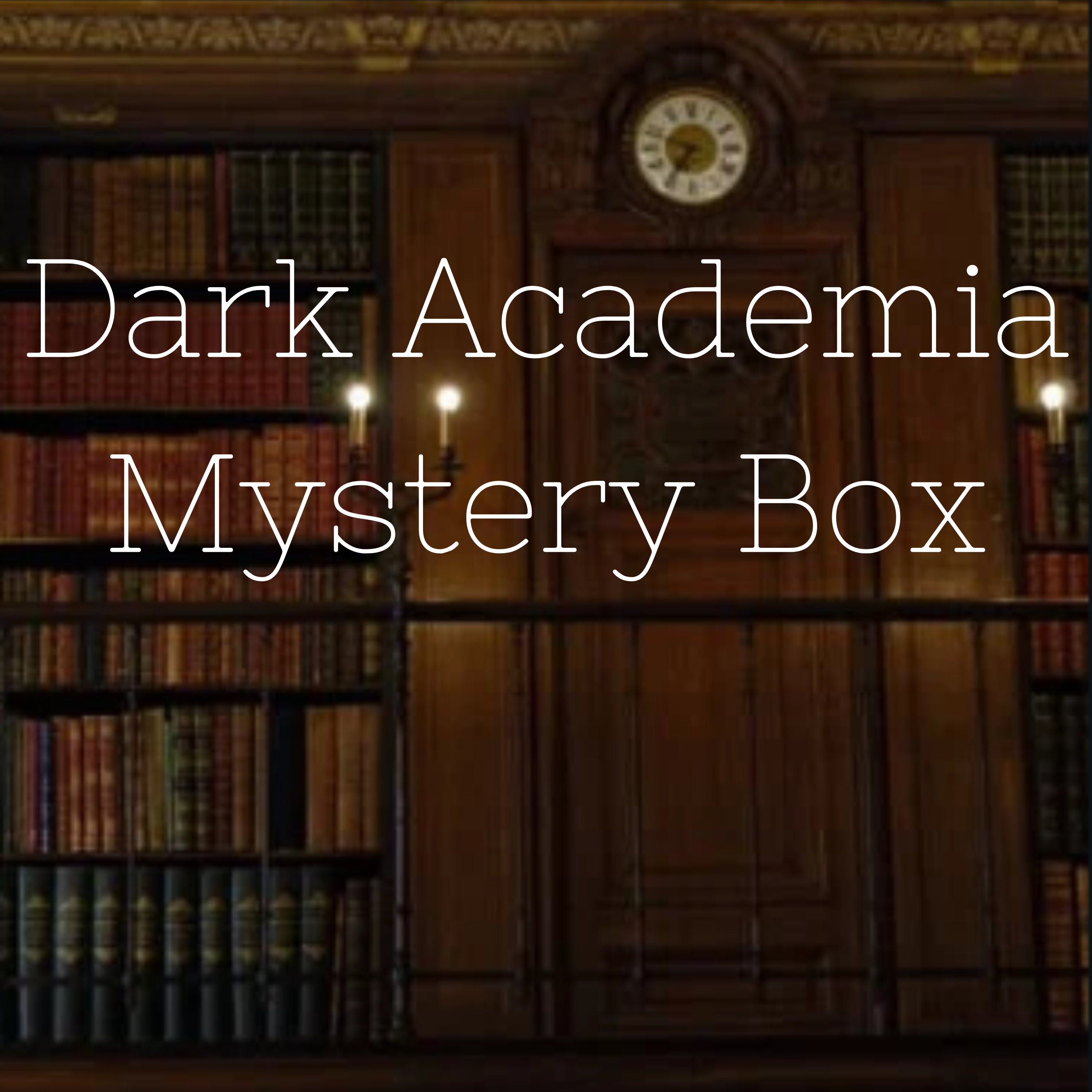 Dark Academia Mystery Box Oddities Curio Cabinet Dark Academia Decor Goth  Décor 