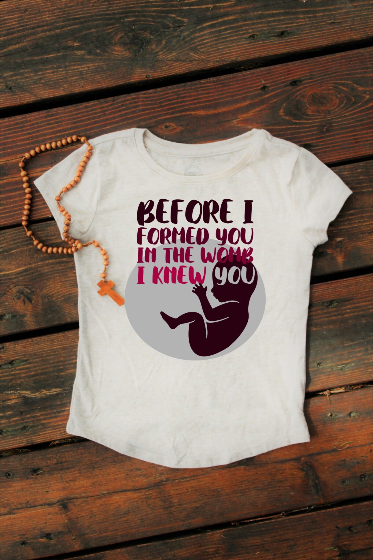 Girl Shirt Rosary 5 scaled - Pelavida - Shop For Life