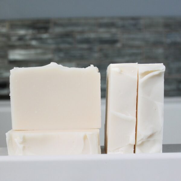 white soap made with tallow