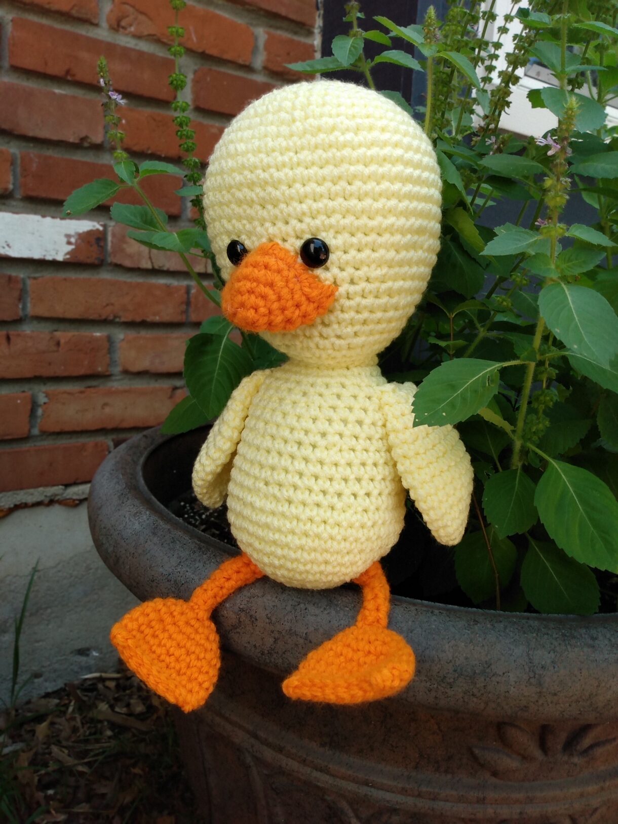 Stuffed duck