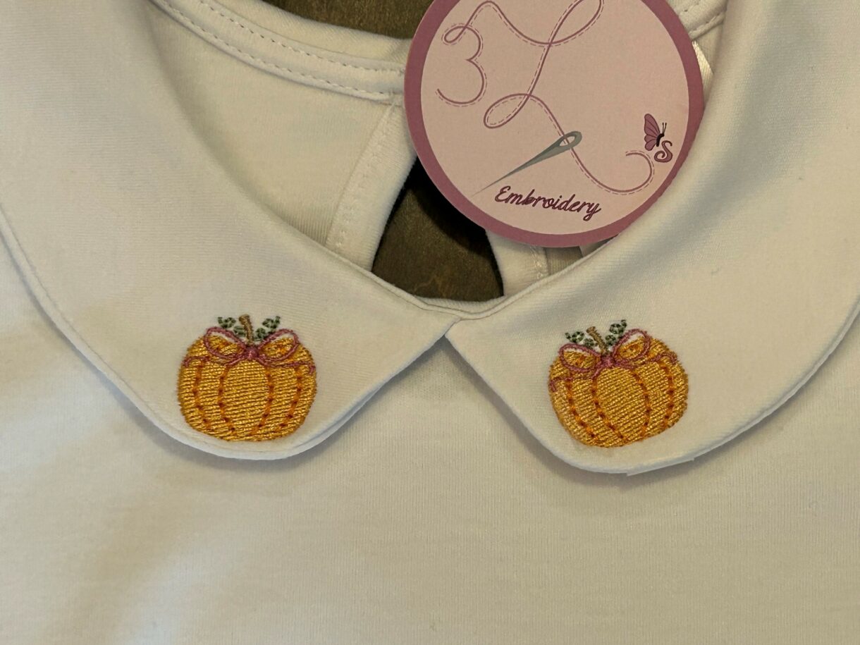 Mini Pumpkins with Bow Peter Pan Collar scaled - Pelavida - Shop For Life