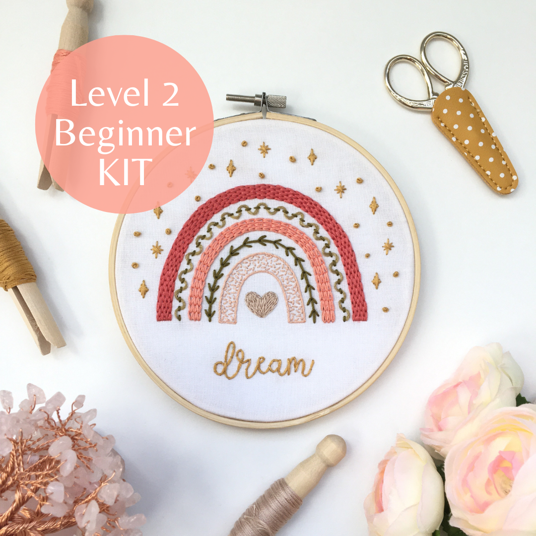 Rainbow Sampler embroidery design by Eight22Crafts