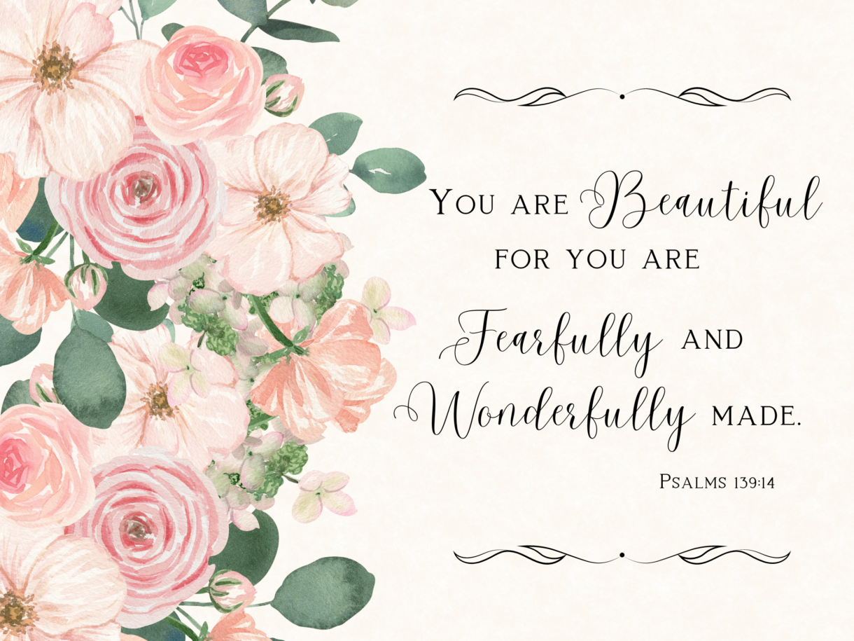 You are Beautiful for you are Fearfully Wonderfully made - Pelavida - Shop For Life