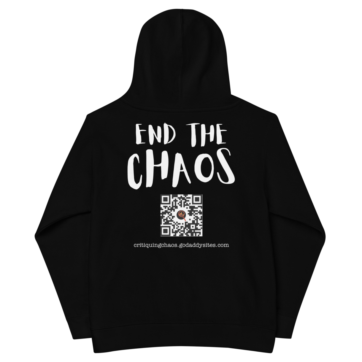 kids fleece hoodie black back 64b1ab4f8d72e - Pelavida - Shop For Life