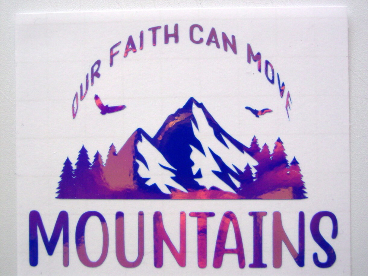 our faith can move mountains - Pelavida - Shop For Life