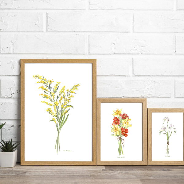 Overstock Sale - Watercolor Floral Prints