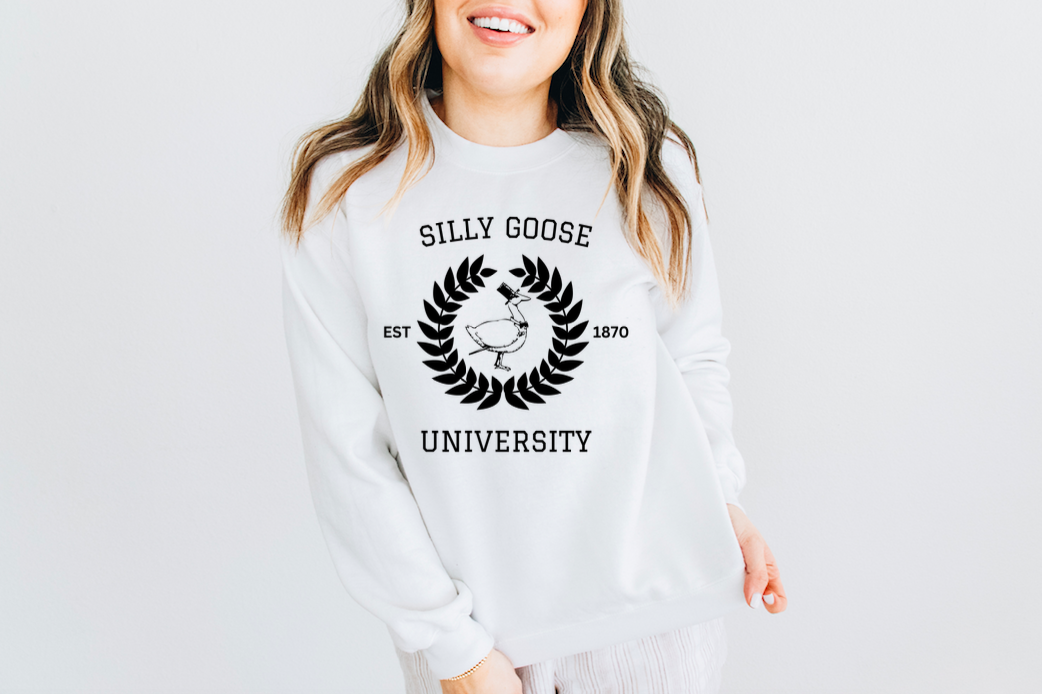 silly goose university crew - Pelavida - Shop For Life