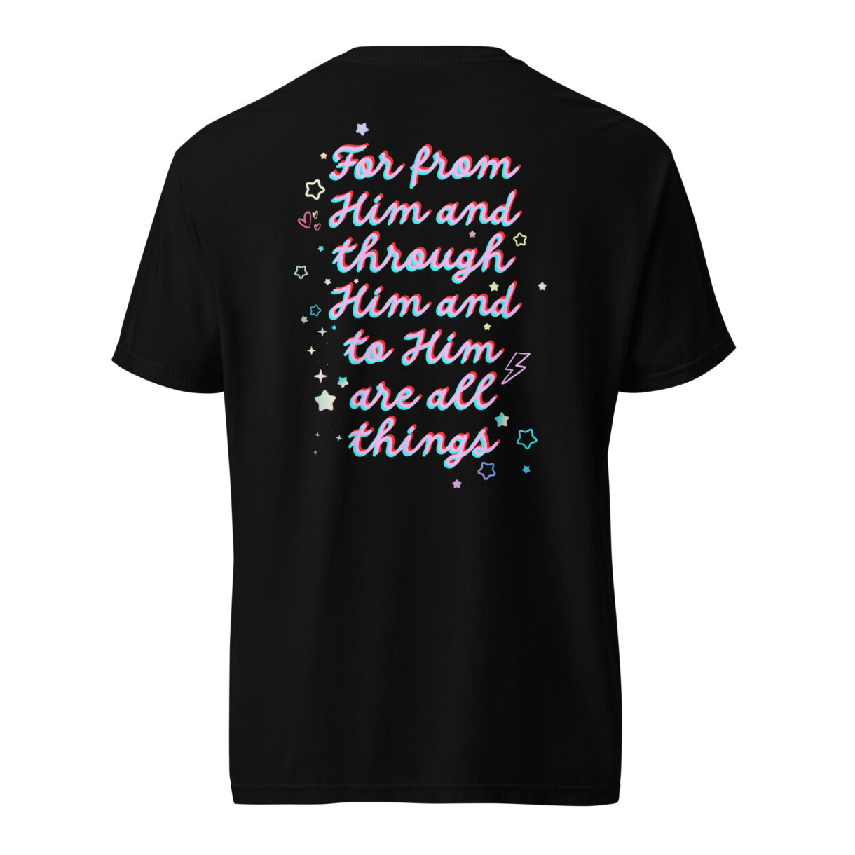 unisex garment dyed heavyweight t shirt black back 66469cf10ea5a - Pelavida - Shop For Life