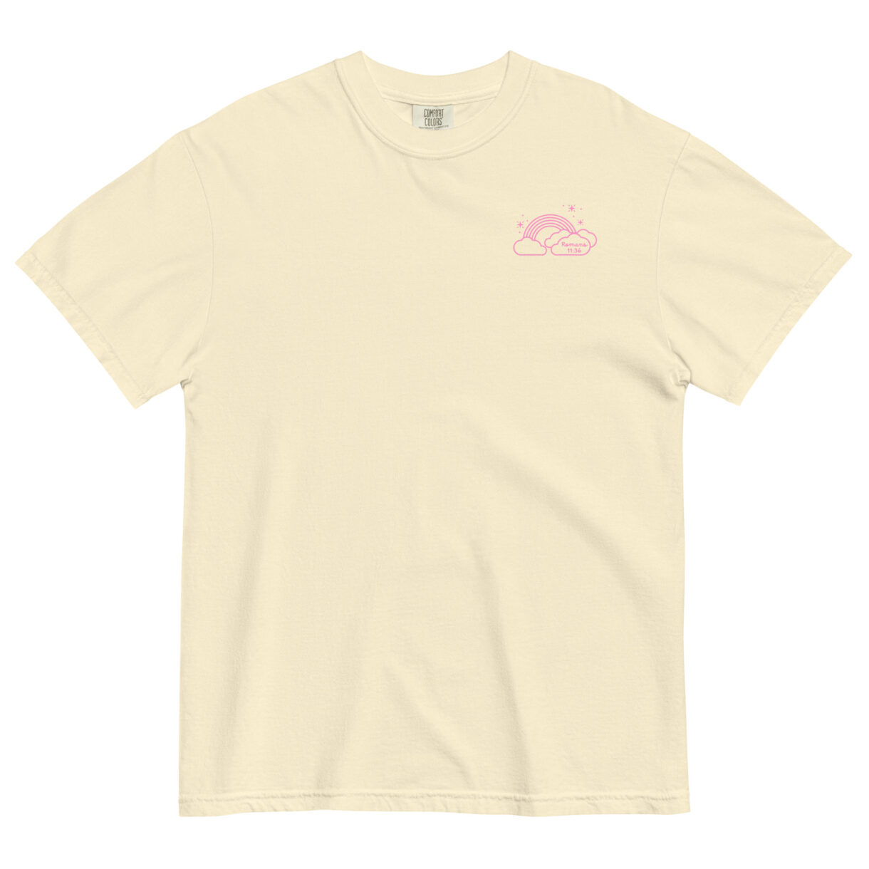 unisex garment dyed heavyweight t shirt ivory front 66469cf126f33 - Pelavida - Shop For Life