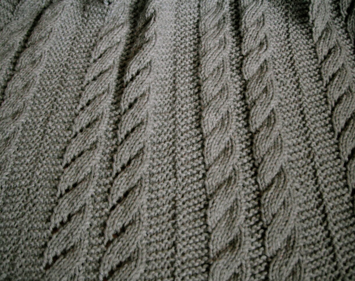 Spiral Columns Baby Blanket-Knitting Pattern - Pelavida - Shop For Life